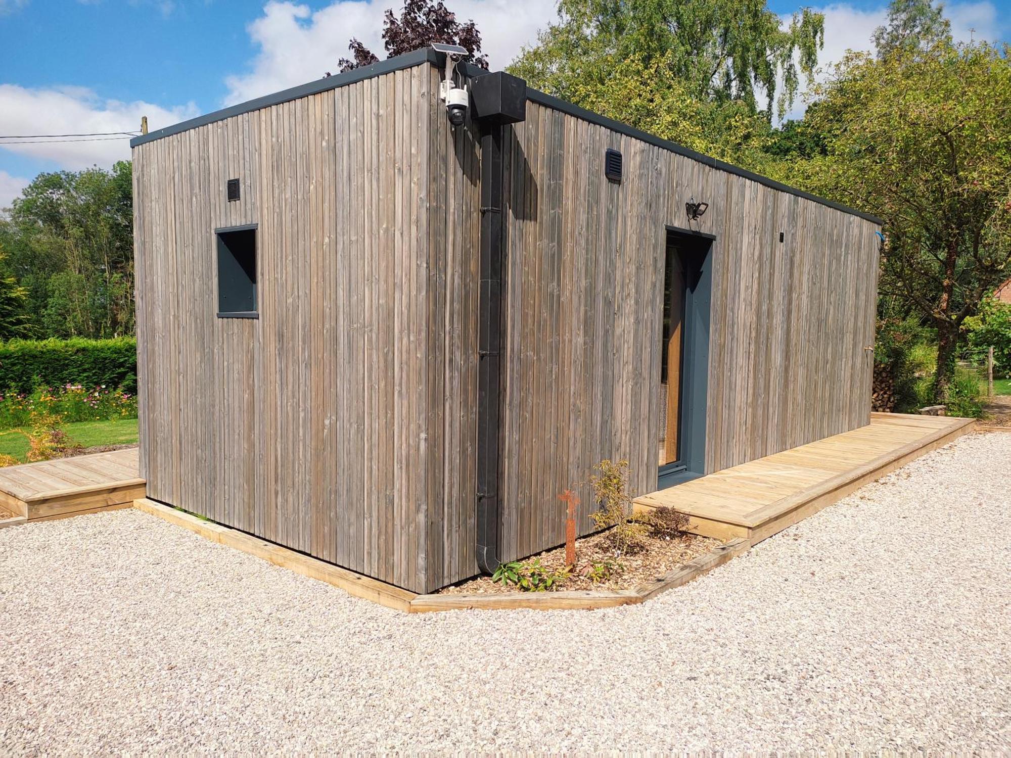 L'Ermitage - L'Ecolodge Des Monts Des Flandres - Au Coeur De 800M2 De Jardin Prive Saint-Jans-Cappel Exterior photo